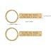 Jesemiah Valentine's Day Gift,I Love You More/Most the End,I Win Keychain for Boyfriend Girlfriend Husband Wife Couple Birthday Gifts (I Love You Most Gold)