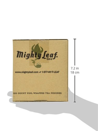 Mighty Leaf Organic Hojicha Green Tea, 100 Tea Pouches