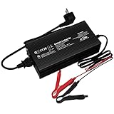 【LED-Anzeige und langlebiges Gehäuse】LiTime Charger mit einer LED-Anzeige ist einfacher, den Batterieladestatus zu überwachen. Außerdem ist das Gehäuse des Ladegeräts aus einer Aluminiumlegierung gefertigt, was es hochwertig und langlebig macht.