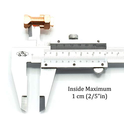 Size #8 Grounding Split Bolt - Superior Strength Split Bolt Connector Number 8 For Copper Conductors - Bonding And Grounding Tools Edition - Ul Listed - Antenna, Satellite Dish, Cable Tv - 1 Pack #TOP7