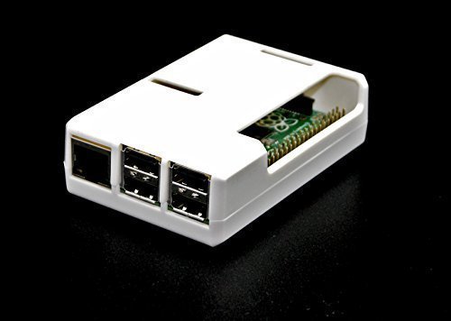 sb components Premium Raspberry PI 2 Model B Quad Core Case (White) Access to All Ports
