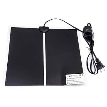 Reptile Heating Pad Tank Warmer With Temperature Control Power Adjustment Under Tank Terrarium