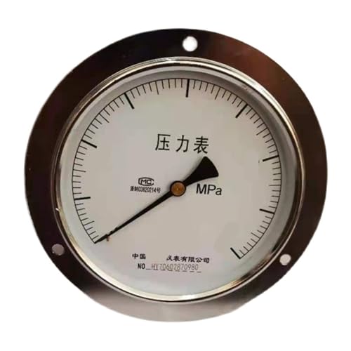 Y-150ZT Manomètre axial 0-1 MPa anti-vibration pour sécuriser les panneaux de fluides