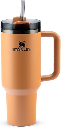 Stanley - Quencher H2.0 FlowState 1,18L - Copo de aço inoxidável com isolamento a vácuo, Tampa e canudo, para água, chá gelado, café, Smoothies e muito mais, Camel