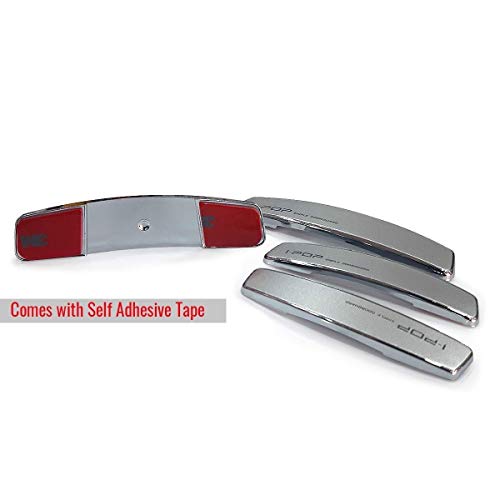 Image of Auto Oprema (Award Winner at INDIA'S Rising Star 2024) -Universal Anti Scratch I Pop Car Door Edge Guard Bumper Scratch Protector Compatible with All Cars Silver Colour