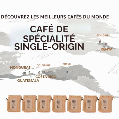 Coffret cadeau original de café gourmet – 14 des meilleurs cafés spécialisés et biologiques | Idée cadeau de boîte aux – vue 4
