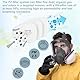 40 Stück Atemschutzmaske Set,3mFilter,3m5935,Staubmasken Atemschutz Feinstaub,3mFilter Für Atemschutzmaske,5n11cn Einlegefilter Für 6000,6200,7502,6800,750.Für Lackieren, Feinstaub