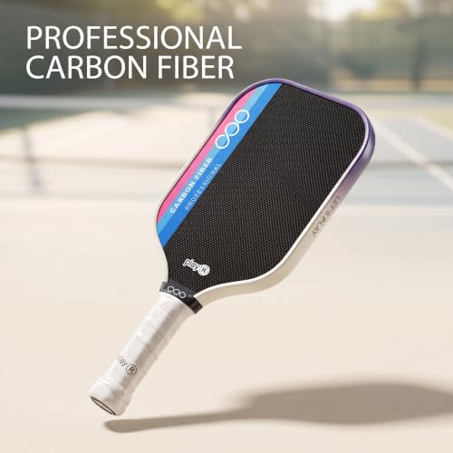 Image of playR Professional Pickleball Paddle 16mm Carbon Fiber T700 Kids & Adults