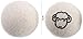 2 Pcs Wool Dryer Balls, Reusable Laundry Balls Softener Washing Fleece Dry Kit Anti-Static Reduce Wrinkles and Save Time Drying Ball,Laundry House Supplies (with Pattern)
