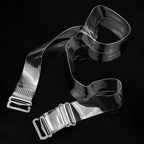 Lystaii 4 Pair Clear Bra Straps Invisible Transparent Shoulder Bra Strap Replacement4