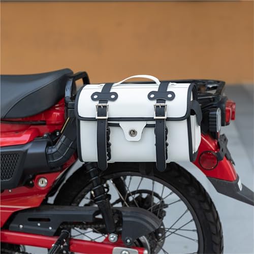 Baúl universal de moto impermeable para mantener tu equipaje seco 7