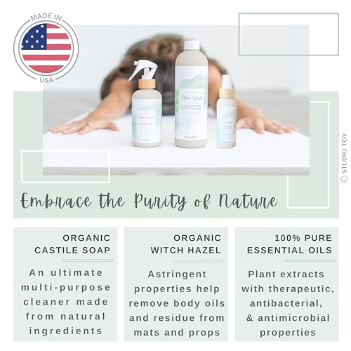 Studio TOV Organic Yoga Mat Cleaner Spray