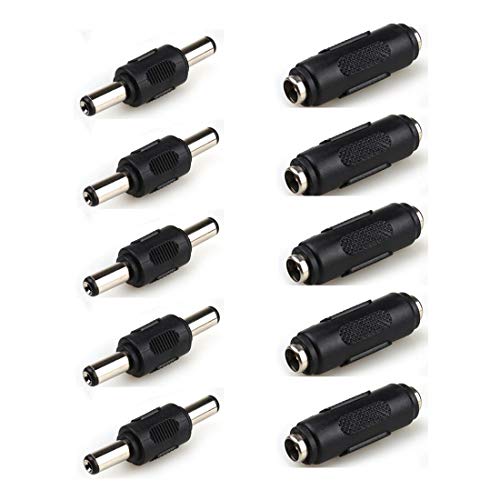 Conector DC 5.5x2.1mm para reparar caídas de energía en cámaras CCTV y empalmes de cables