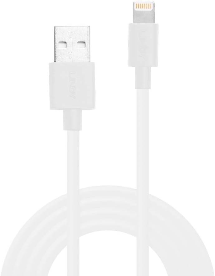 LINDY 1m USB to Lightning Cable, White - Image 3