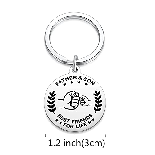 Dad-Keychain-from-Son-Funny-Papa-Key-Chains-Gifts-for-Daddy-Unique-Fathers-Day-Birthday-Christmas-Presents Dad Keychain from Son Funny Papa Key Chains Gifts for Daddy Unique Fathers Day Birthday Christmas Presents