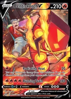 Amazon.com: Pokemon - Centiskorch V - TG14 - Trainer Gallery