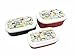 Bento: Snoopy Design Nesting Microwavable Food Storage Lunch Boxes Set of 3pcs