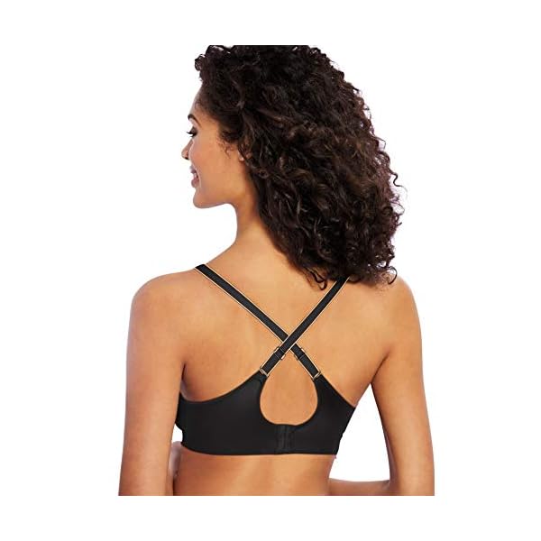 Bali womens Passion for Comfort Light Lift Underwire Df0082 Full Coverage Bra, Black Lace, 40C US