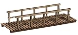 NOCH Kleiner Steg, Laser-Cut Bausatz für Modellbau, 6 x 2,2 cm ideal für Spur H0 und Dioramen