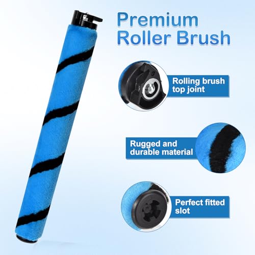 Image of LA502 LA500 LA455 Brush Roller Filter Replacement for Shark Lift-Away ADV DuoClean PowerFins LA502 LA502NP LA500 LA500WM Upright Vacuum, Replaces Part XHF320 XFFK320 1483FC200
