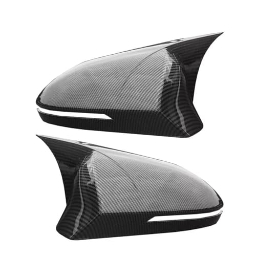 Coques de rétroviseurs finition carbone avec fixation adhésive pour Tucson 2021-2023