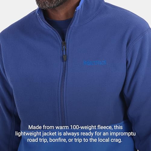 Image of MARMOT Men's Rocklin 1 /2 Zip, Lightweight Fleece Pullover Jacket