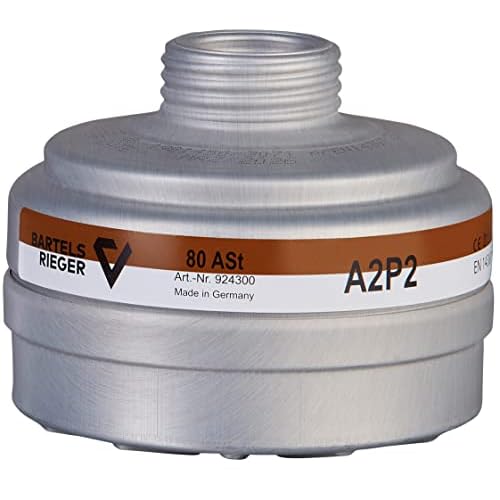 BartelsRieger A2P2 R D Kombinationsfilter - Atemschutz-Schraubfilter, Lösungsmittel & Partikel - Rd40