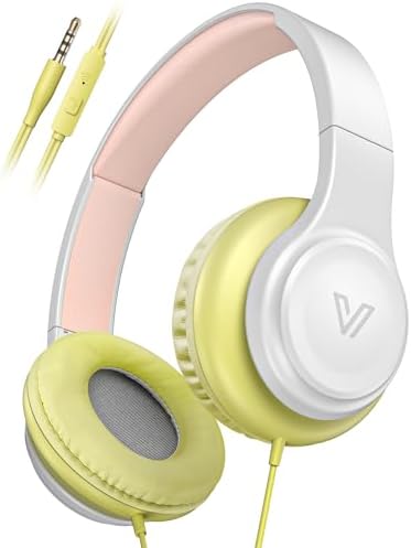 Wired Headphones RORSOU R10 On-Ear Headphones Lightweight