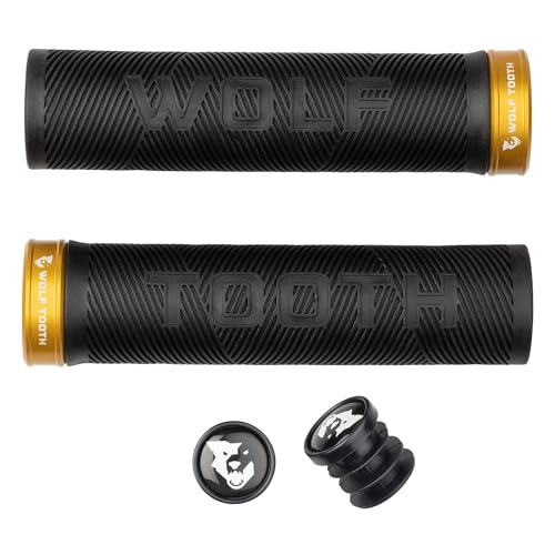 Wolf Tooth Echo Lock-On Grip – Black Grip with Orange Collar by Wolf Tooth - Image 7