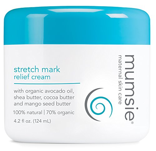 Mumsie Maternal Skin Care Stretch Mark Relief Cream, 4.2 Fluid Ounce: retailer-supplied image