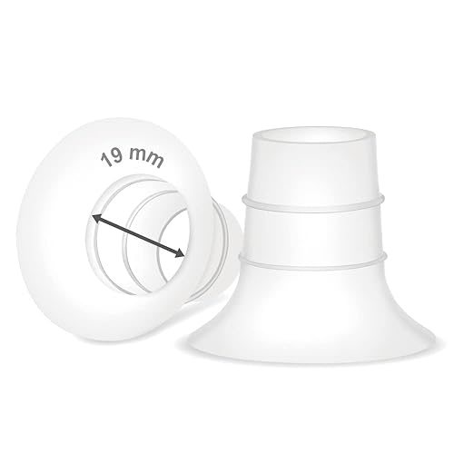 Maymom Inserto de brida de 0.748 in compatible con Elvie SingleDouble Electric, Elvie Stride Cup (0.945 in), compatible con Medela PersonalFit Flex