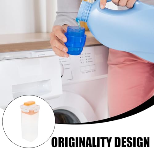 Contenedor de detergente resistente al desgaste de 1700ml para dosificacion limpia 4