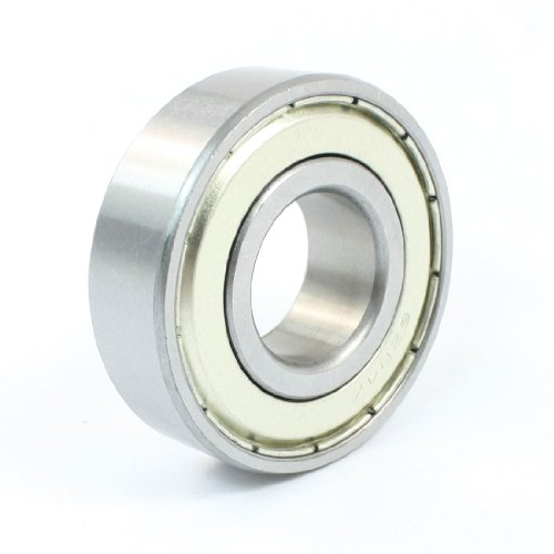 sourcing map 6204Z Metal Sealed Deep Groove Radial Ball Bearing 20mm x 47mm x 14mm