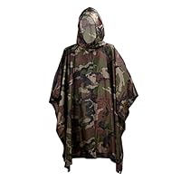 Poncho Militaire Camouflage Imperméable - Surplus Militaire