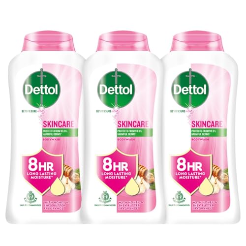 Body Wash and Shower Gel for Women and Men, Skincare (Pack of 3 - 250ml each) | Soap -Free Bodywash | 8h Moisturization