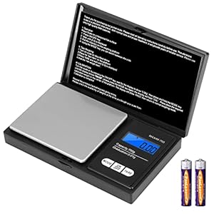 Vinabo Digitale precisieweegschaal 700g/0.01g Precisie Mini Keukenweegschaal Digitale Weegschaal Fijne Schaal Muntschaal Lcd-scherm Multifunctioneel voor Keuken Sieraden Koffie Kleine Poederschaal