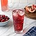 IZZE Sparkling Water Juice Beverage Blend, Pomegranate, No Sugar Added, 8.4 FL OZ, 24 Cans