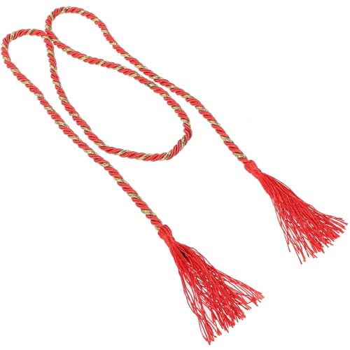 Japanese Tassel Waist Belt Kimono Accessory for Women Traditional Yukata Obi with Durable Breathable Material Elegant Design for Cosplay and Daily Wear