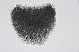 MakupArtist Pubic Toupee Merkin Human Hair Very Small Unisex in 4 Colors High Density 1.08 grams Black