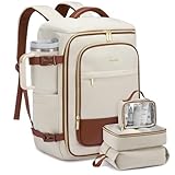 Sac à dos de voyage approuvé en avion : conçu avec précision à 35,6 x 20,3 x 45,7 cm (40 L) et 35,6 x 20,3 x 49,5 cm (50 L) pour répondre aux exigences strictes des compagnies aériennes comme Spirit et JetBlue. S'adapte parfaitement au-dessus ou sous le siège, vous garantissant ainsi d'éviter des frais supplémentaires. Le choix parfait parmi les sacs de voyage pour femme.