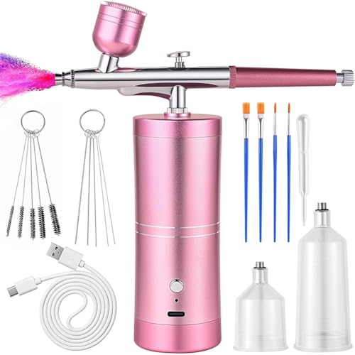 Kit de aerógrafo para pasteles inalámbrico que soluciona la falta de enchufes en cocina 2