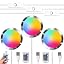 New 3 PCS RGB LED Light