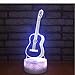 Produktbild Musikinstrumente Kühle Gitarre 3D Led Nachtlicht Für Hauptdekoration Acylic Schreibtisch Tischlampe Kinder Geburtstag Weihnachtsgeschenk Gift