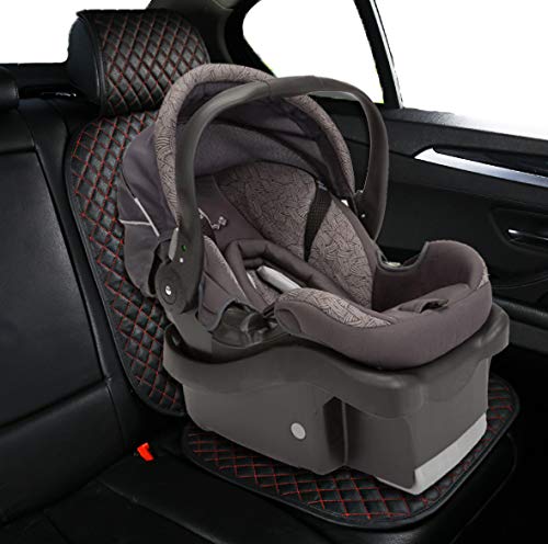 Big Ant Luxury Pu Leather Car Seat Covers, 2 Pcs Front Seat Protector, Universal Four Seasons Car Interior Seat Covers Pad Mat Waterproof Anti-Slip Car Seat Cushion - Fit For Most Car,Truck,Suv #TOP4