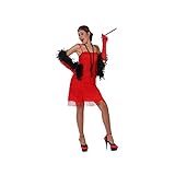 Atosa-97074 Disfraz Charleston, color rojo, M-L (97074)