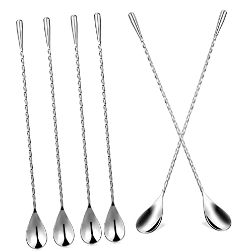 Cuillères à mélanger pour desserts et verres hauts outils de bar - 2
