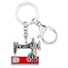 LZHLMCL Sac Porte Clés Chaîne Émail Alliage Machine À Coudre Outils Porte Clés Porte Clés Anneau Pendentif Bijoux pour Femmes Filles Voiture Sac À Main Cadeaux Multicolore