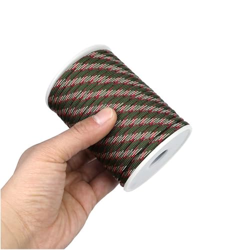 Cuerda de paracaídas de supervivencia militar, cuerda segura para deportes al aire libre, cuerda multiusos