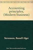 Accounting principles, B0007GSM7K Book Cover