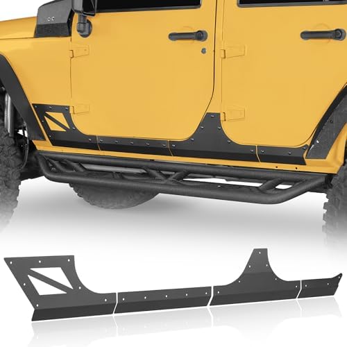 Amazon.com: Hooke Road JK Body Armor Cladding Compatible with 2007-2018 ...